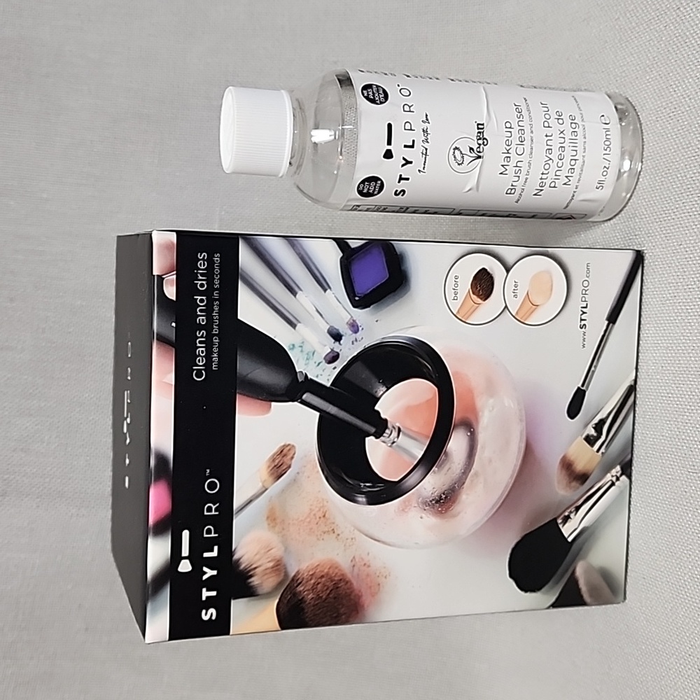 New! Stylpro Makeup Brush Cleaner